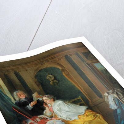 Madame Geoffrin at her toilet by Nicolas Lancret