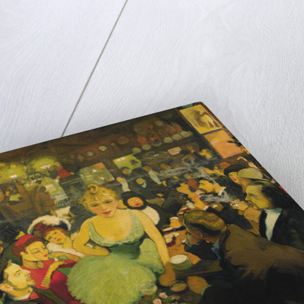 In the Aristide Bruants Montmartre club Le Mirliton, 1886-1887 by Louis Anquetin