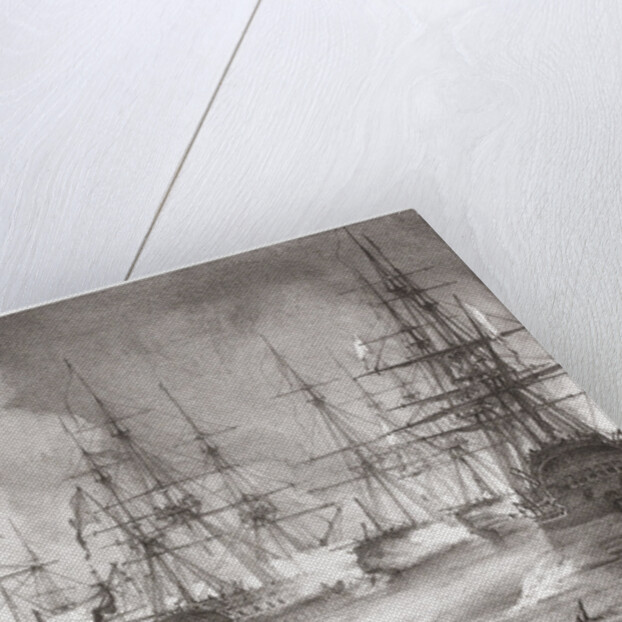 The Naval Battle of Navarino on 20 October 1827, 1828 by George Philip Reinagle