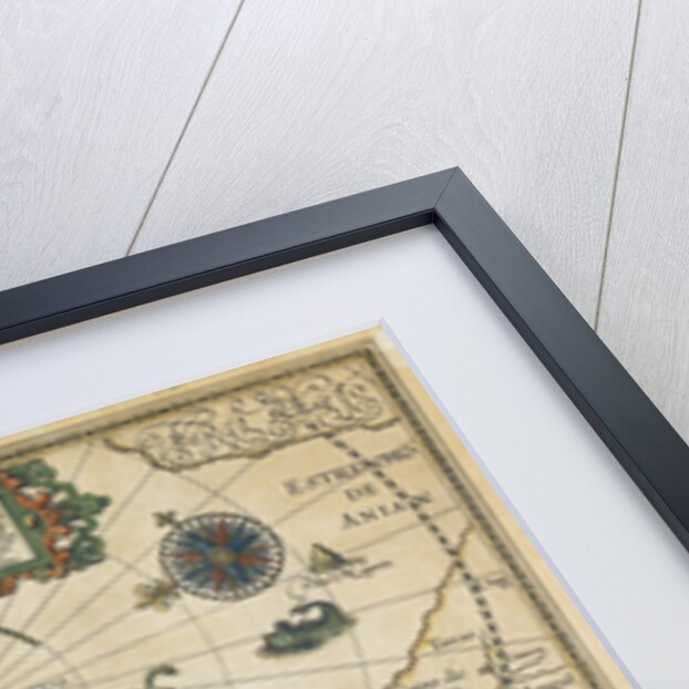 Map of Willem Barentsz Third Voyage, 1598 by Cornelis Claesz