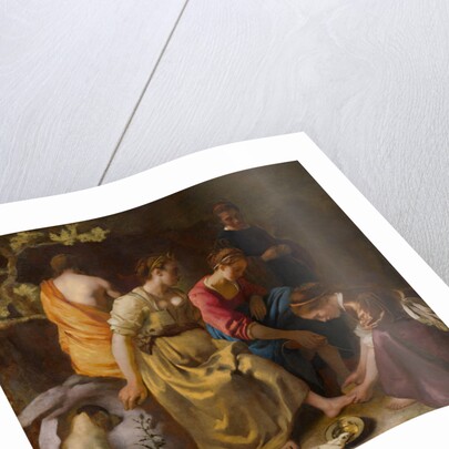 Diana and Her Companions, ca 1654 by Jan Vermeer