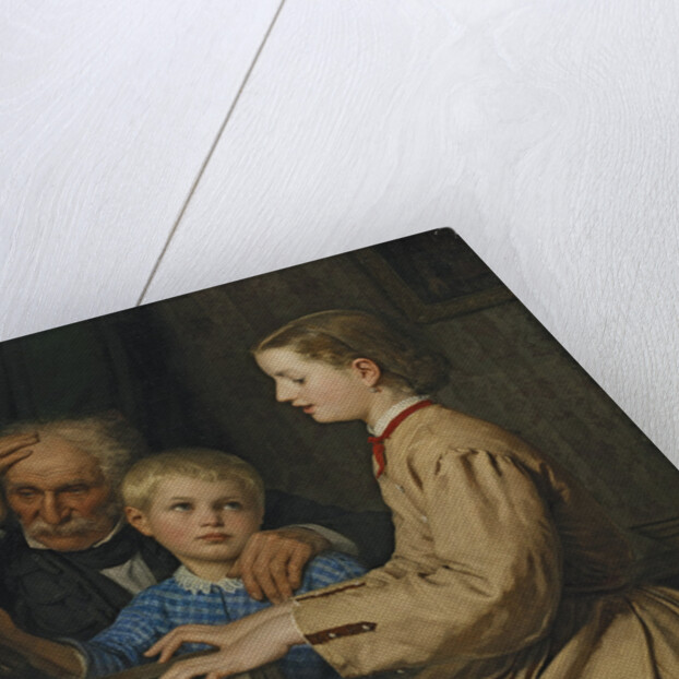 Song of the Homeland, 1874 by Albert Anker