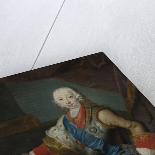 Portrait of the Tsar Peter III of Russia by Georg-Christoph Grooth