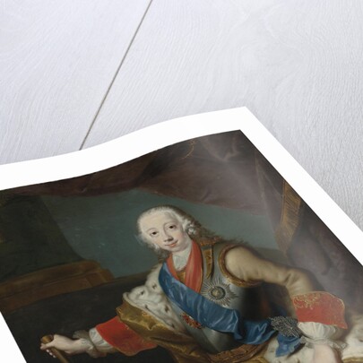 Portrait of the Tsar Peter III of Russia by Georg-Christoph Grooth