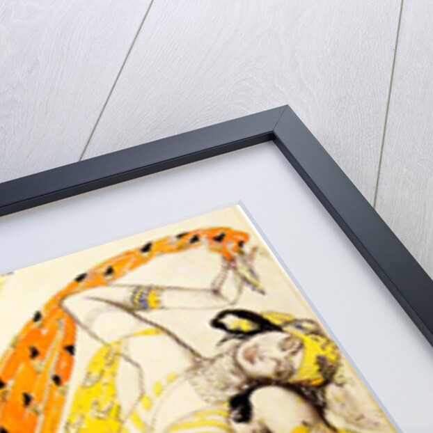 Odalisque. Costume design for the ballet Sheherazade by N. Rimsky-Korsakov, 1910 by Léon Bakst