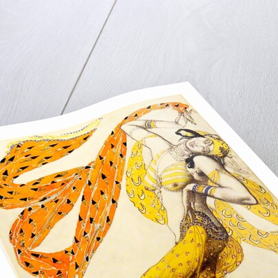 Odalisque. Costume design for the ballet Sheherazade by N. Rimsky-Korsakov, 1910 by Léon Bakst