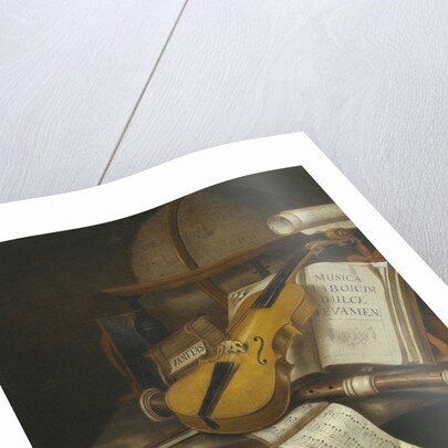 Vanitas Still Life by Edwaert Collier