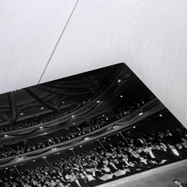 Celebration at the National Theatre on 13 January 1918 after the recognition of Finnish independence by Eric Sundström