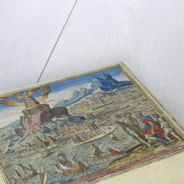 The Lighthouse at Alexandria by Philipp Galle