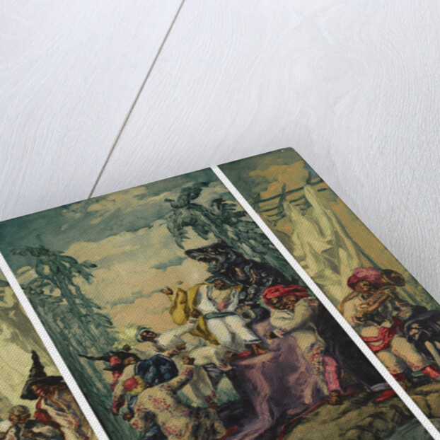 Summer - Africa (Triptych), 1917-1918 by José María Sert