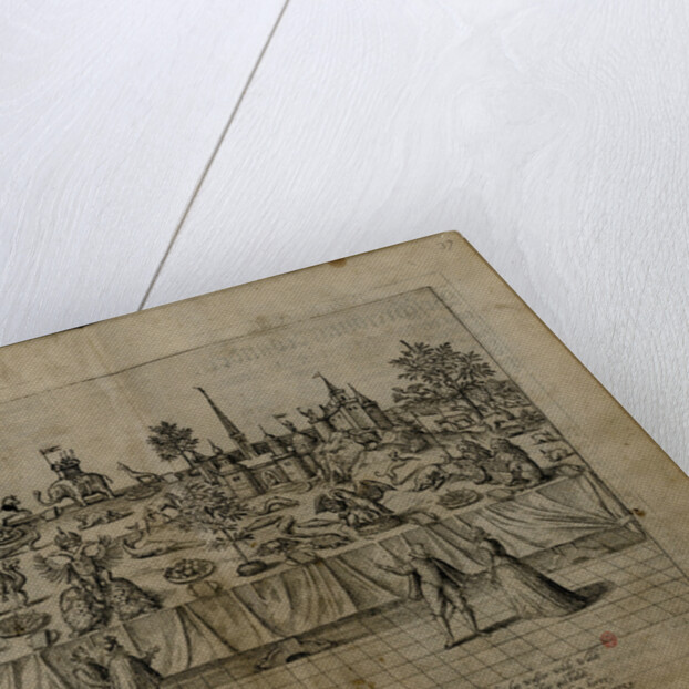 The Wedding of Duke John William of Jülich-Cleves-Berg and Jakobea of Baden, 1585 by Frans Hogenberg