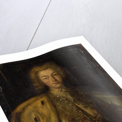 Portrait of the Tsar Peter II of Russia, 18th century by Anonymous