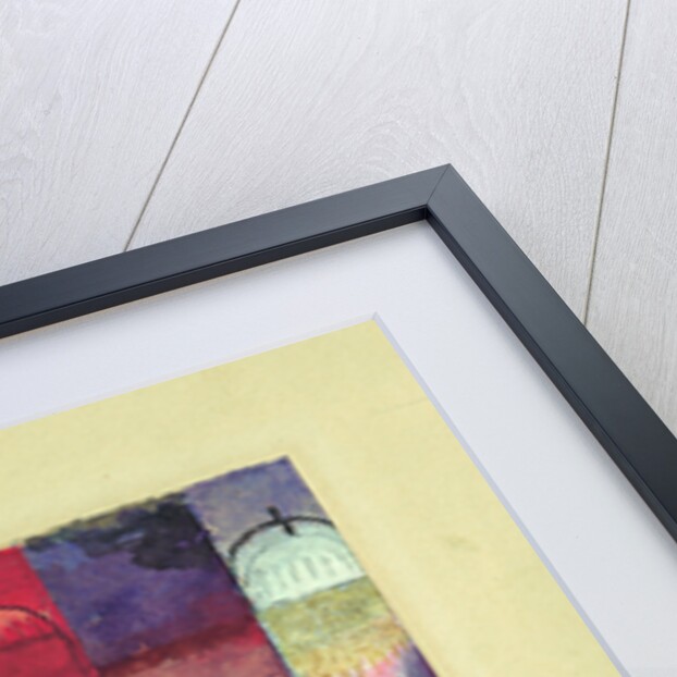 Red and White Domes, 1914 by Paul Klee