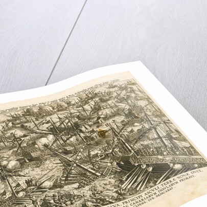 The Battle of Lepanto on 7 October 1571, ca 1578 by Johannes Stradanus