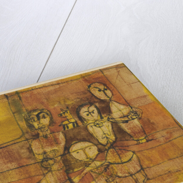 Children and dog, 1920 by Paul Klee