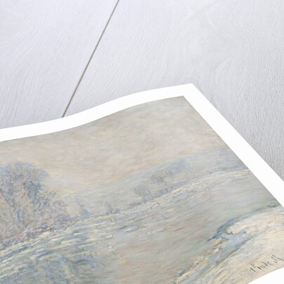 Ice, white effect (Glaçons, effet blanc), 1893 by Claude Monet