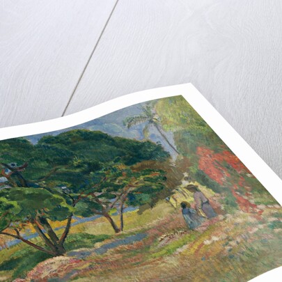 Landscape with Three Trees, 1892 by Paul Eugéne Henri Gauguin