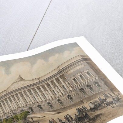 The Imperial Public Library in Saint Petersburg, 1840s by Pyotr Fyodorovich Borel