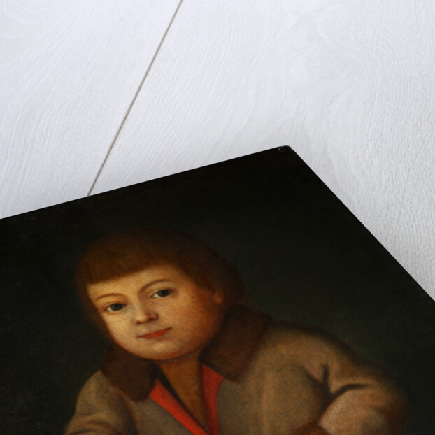 Boy with an Alphabet book, First quarter of 19th century by Anonymous