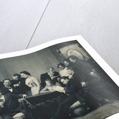 Anton Chekhov between actors of the play The Seagull, 1899 by Pyotr Petrovich Pavlov