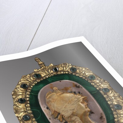 Catherine II as Minerva. Cameo, Last quarter of 18th century by Maria Feodorovna of Russua