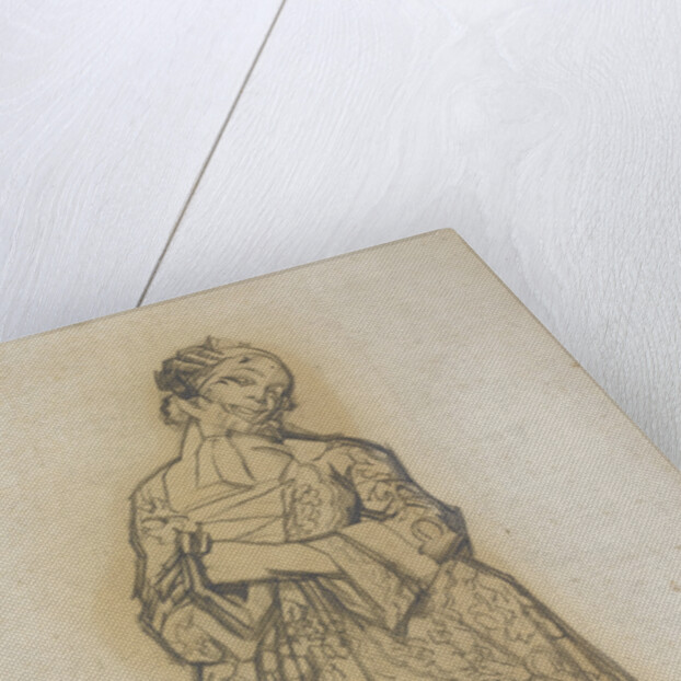 Costume design for the ballet Les femmes de bonne humeur (The Good-Humoured Ladies), 1917 by Léon Bakst