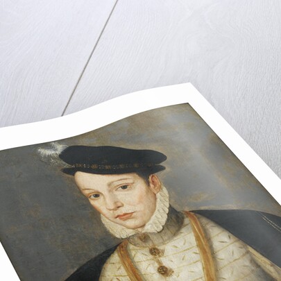 Portrait of King Charles IX of France, End of 16th century by François Clouet
