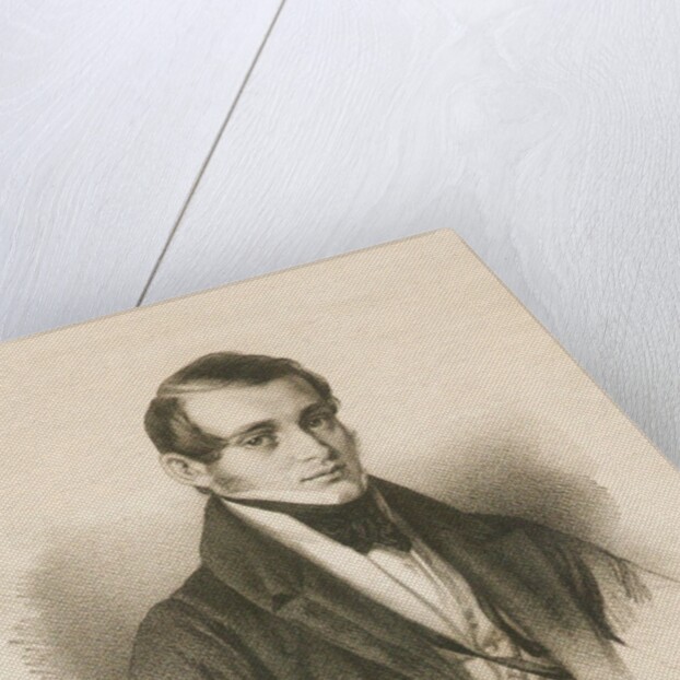Portrait of the Composer Norbert Burgmüller, 1836 by Jakob Becker