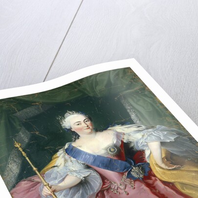 Portrait of Empress Elisabeth, 1750s by Georg Kaspar von Prenner