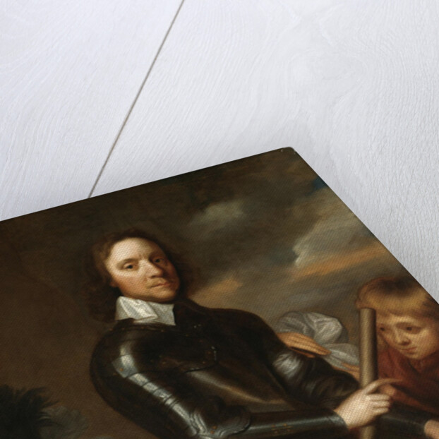 Portrait of Oliver Cromwell by Robert Walker