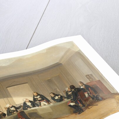 The war council at Courtrai on June 26, 1792 by Anonymous
