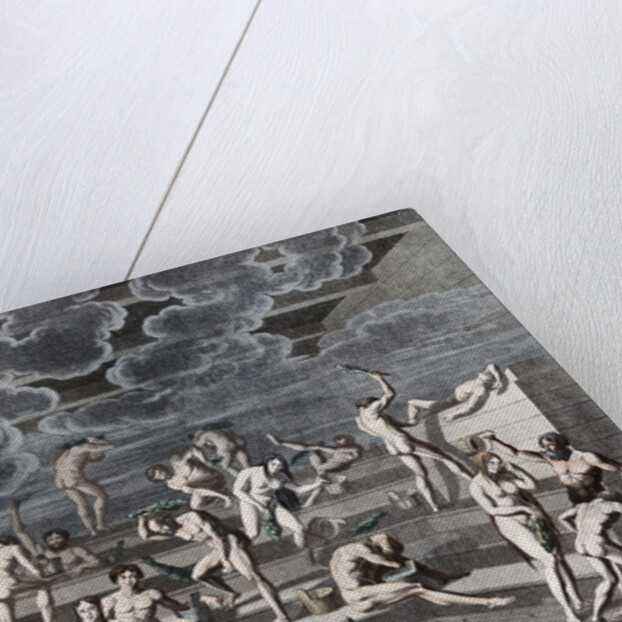 A Russian bathhouse, 1811 by Yemelyan Mikhaylovich Korneev