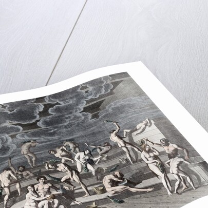 A Russian bathhouse, 1811 by Yemelyan Mikhaylovich Korneev