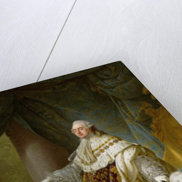 Portrait of the King Louis XVI in his Coronation Robes, 1779 by Antoine-François Callet