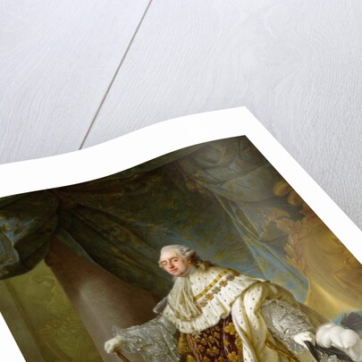 Portrait of the King Louis XVI in his Coronation Robes, 1779 by Antoine-François Callet