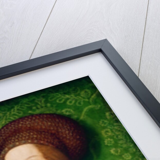 Portrait of Bianca Maria Sforza, the second wife of Maximilian I, Holy Roman Emperor, ca by Bernhard Strigel