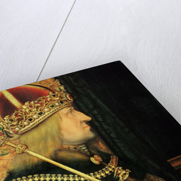 Portrait of Frederick III, Holy Roman Emperor, Late 15th century by Hans Burgkmair the Elder