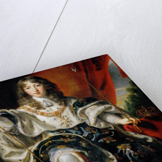 Louis XIV, King of France in his Coronation Robes by Justus van Egmont