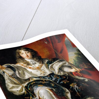 Louis XIV, King of France in his Coronation Robes by Justus van Egmont