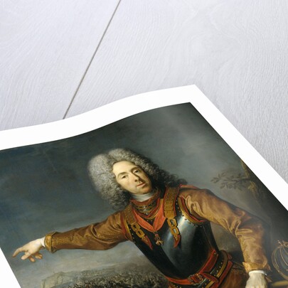 Portrait of Prince Eugene of Savoy, 1718 by Jacob van Schuppen