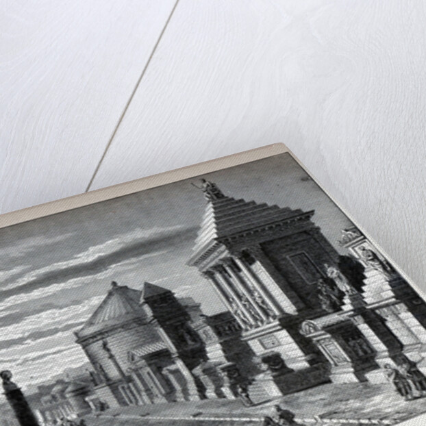 Via Appia Near Rome (Reconstruction), 1882 by Anonymous