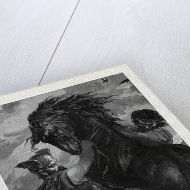 The Death of Brunhilde, (Brunehaut), 1882 by Anonymous