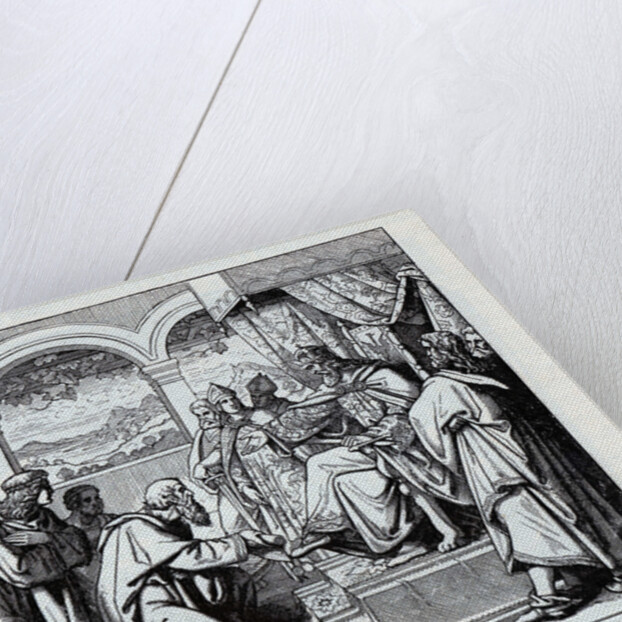 Citizens of Lodi imploring Friedrichs Help, 1882 by Anonymous