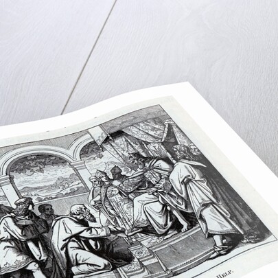 Citizens of Lodi imploring Friedrichs Help, 1882 by Anonymous