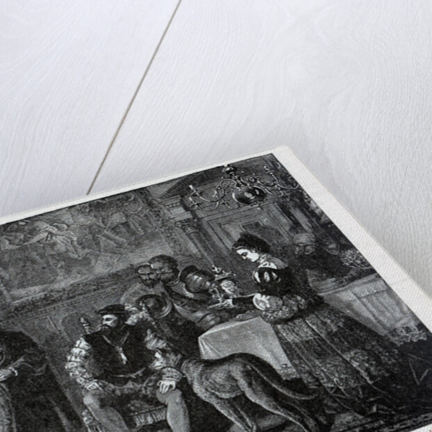 Charles V at Fuggers, 1882 by Anonymous