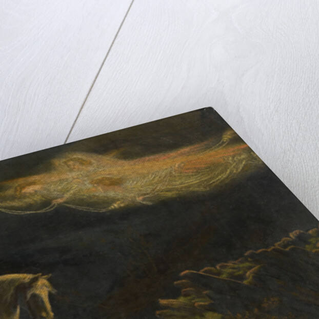 Sir Galahad. The Quest for the Holy Grail by Arthur Hughes