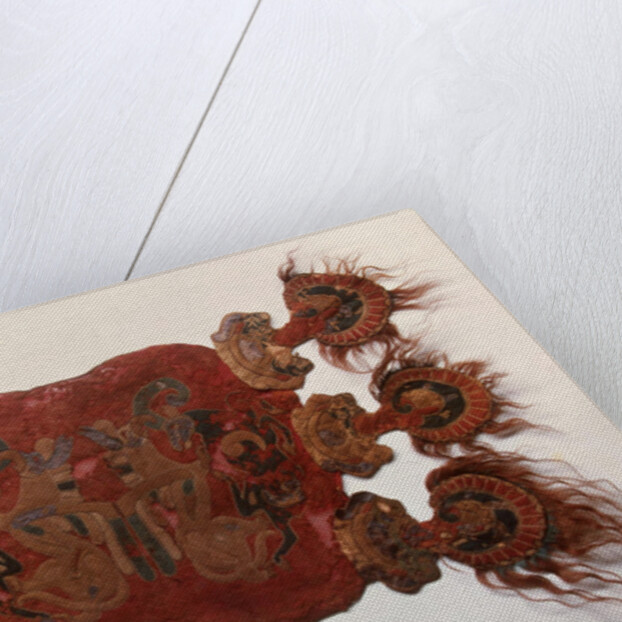 Saddle Cover, 5th cen. BC by Pazyryk Burial Mounds Ancient Altaian