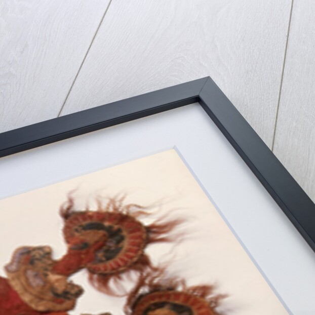 Saddle Cover, 5th cen. BC by Pazyryk Burial Mounds Ancient Altaian