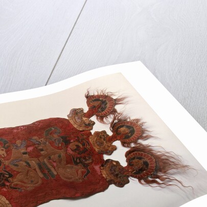 Saddle Cover, 5th cen. BC by Pazyryk Burial Mounds Ancient Altaian