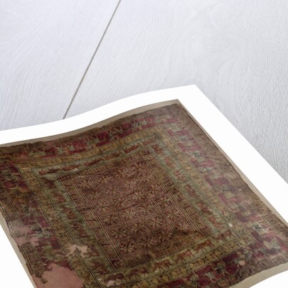 Pile Carpet, 5th-4th century BC by Pazyryk Burial Mounds Ancient Altaian